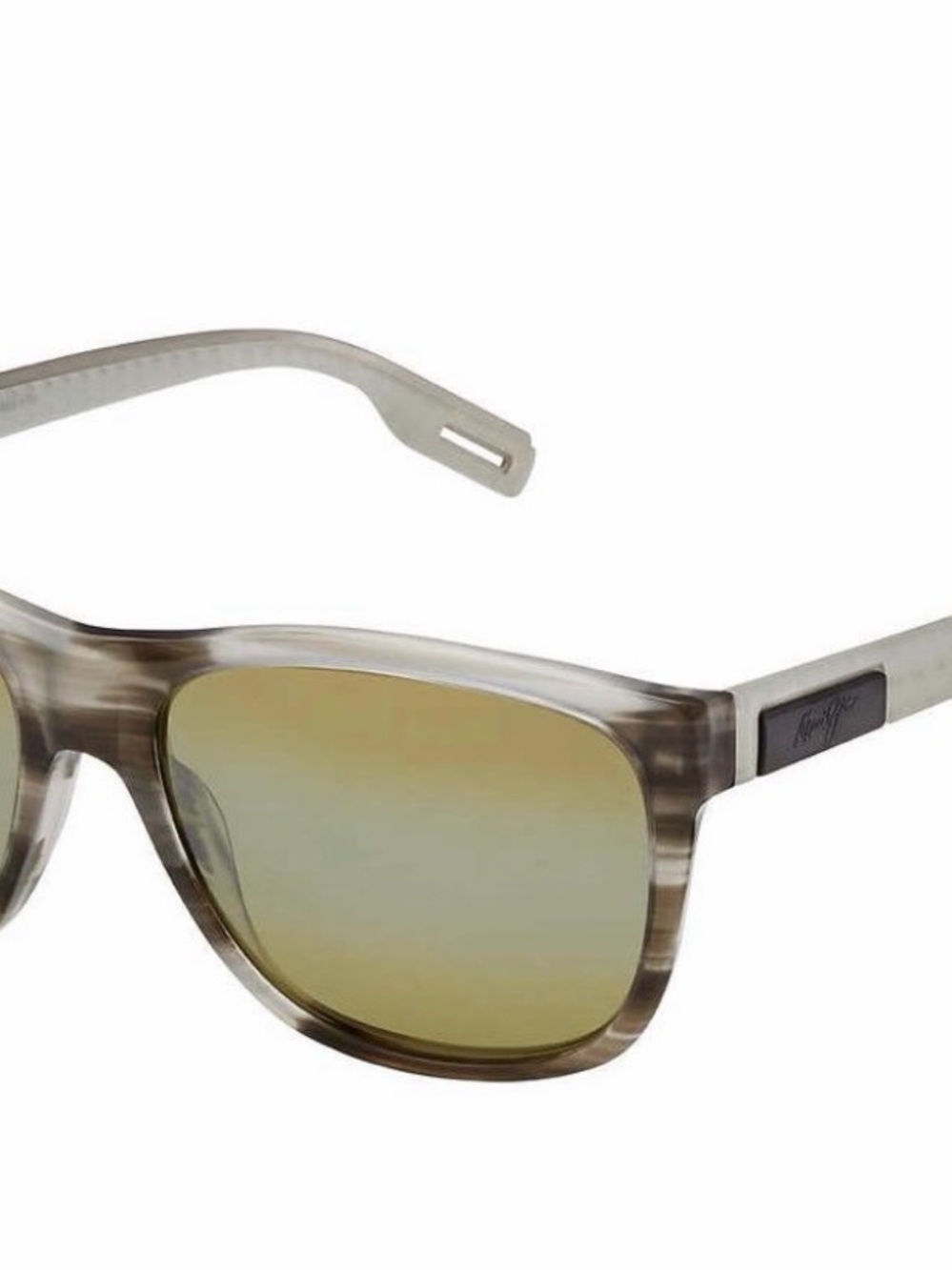 Maui Jim Sunglasses HOWZIT MJ Black w Grey Polarized Lens - Picture 13 of 13